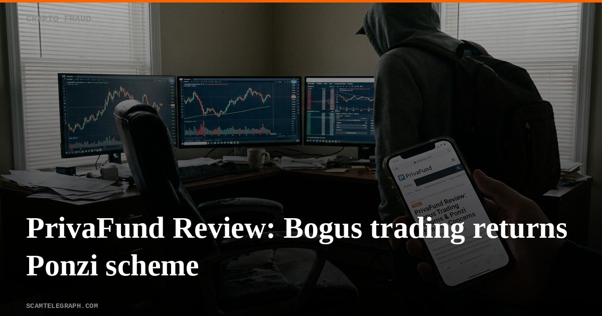 PrivaFund Review: Bogus trading returns Ponzi scheme