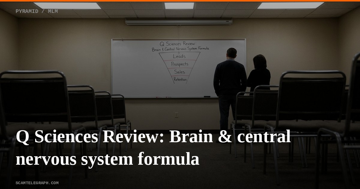 Q Sciences Review: Brain & central nervous system formula