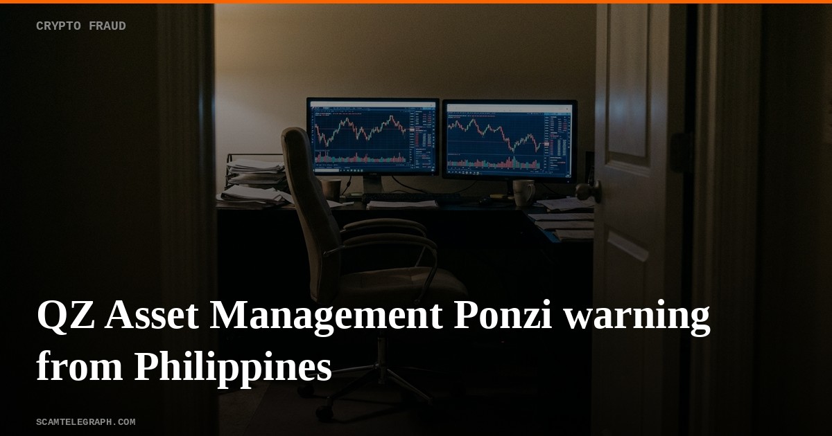 QZ Asset Management Ponzi warning from Philippines