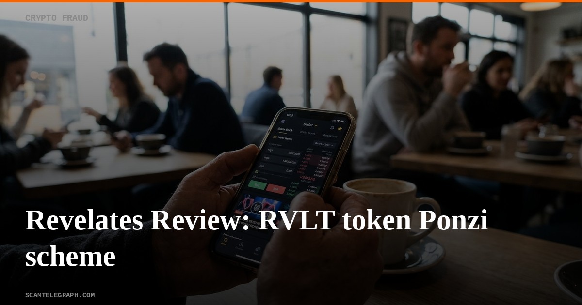 Revelates Review: RVLT token Ponzi scheme