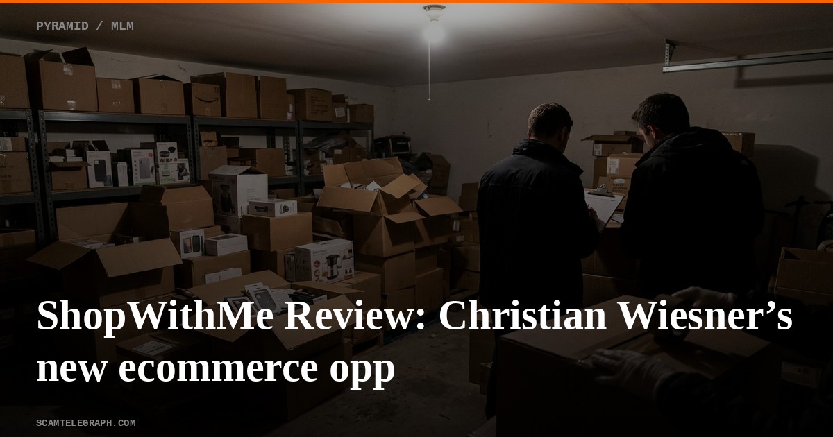 ShopWithMe Review: Christian Wiesner’s new ecommerce opp