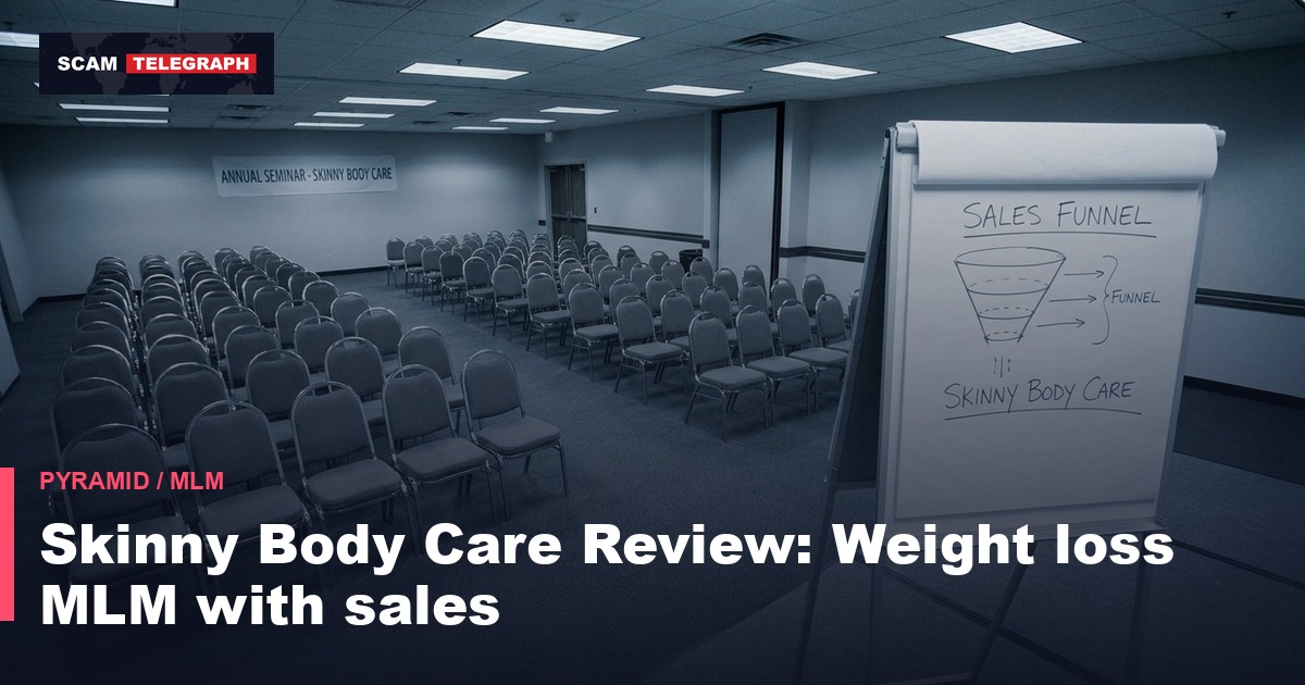 Skinny Body Care Review: Weight loss MLM with sales