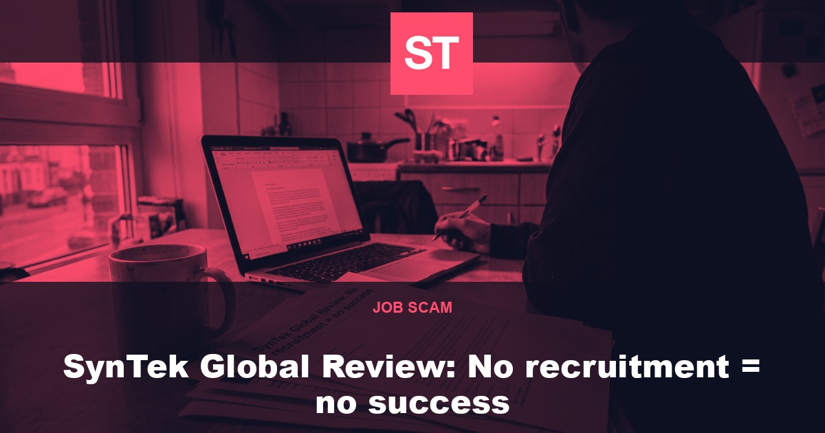 SynTek Global Review: No recruitment = no success