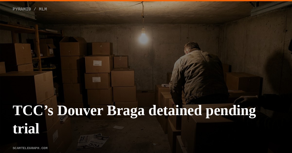 TCC’s Douver Braga detained pending trial