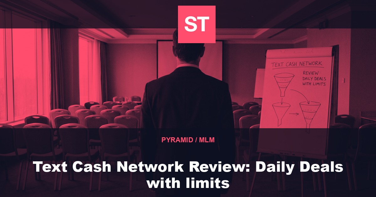 Text Cash Network Review: Daily Deals with limits
