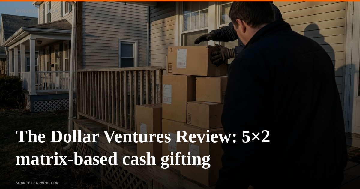 The Dollar Ventures Review: 5×2 matrix-based cash gifting