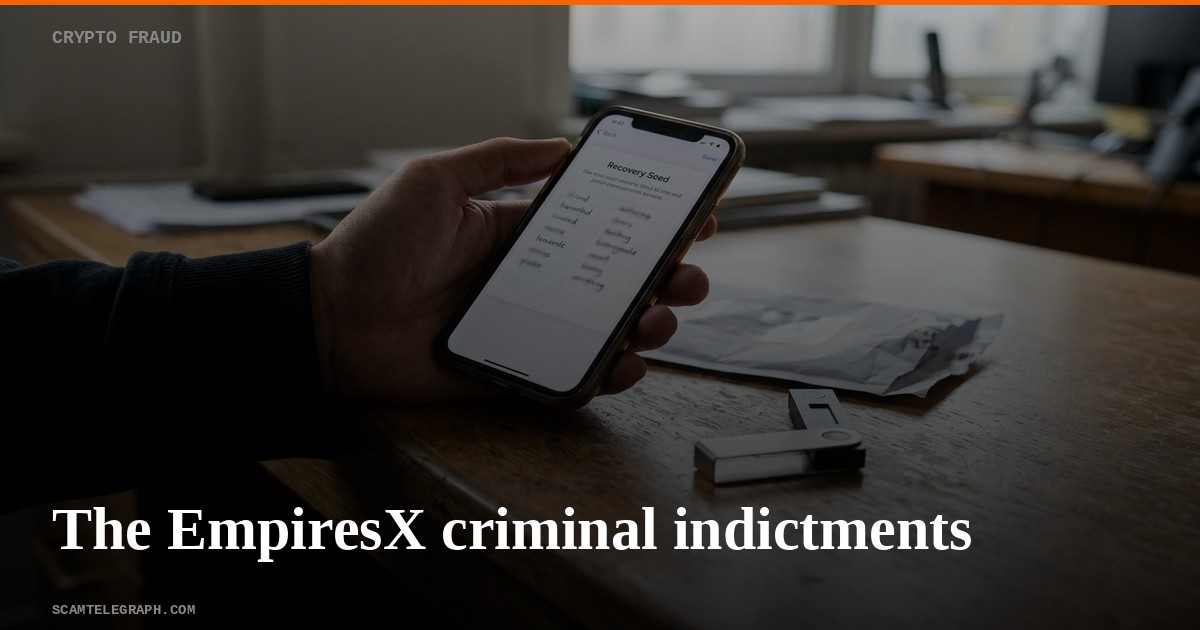 The EmpiresX criminal indictments