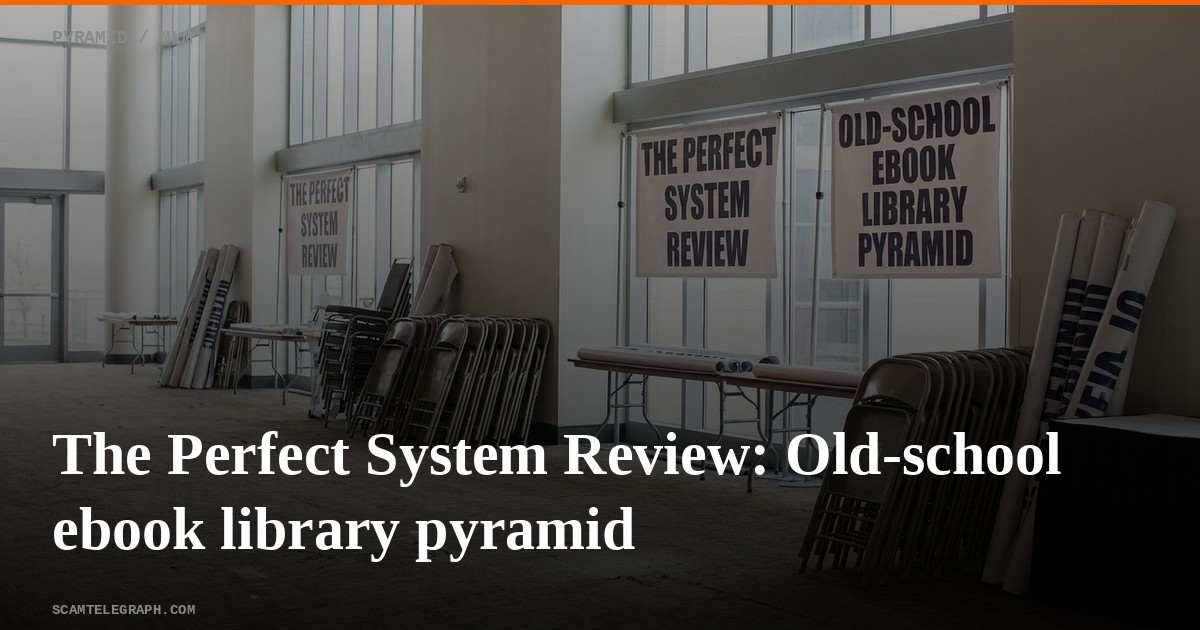 The Perfect System Review: Old-school ebook library pyramid