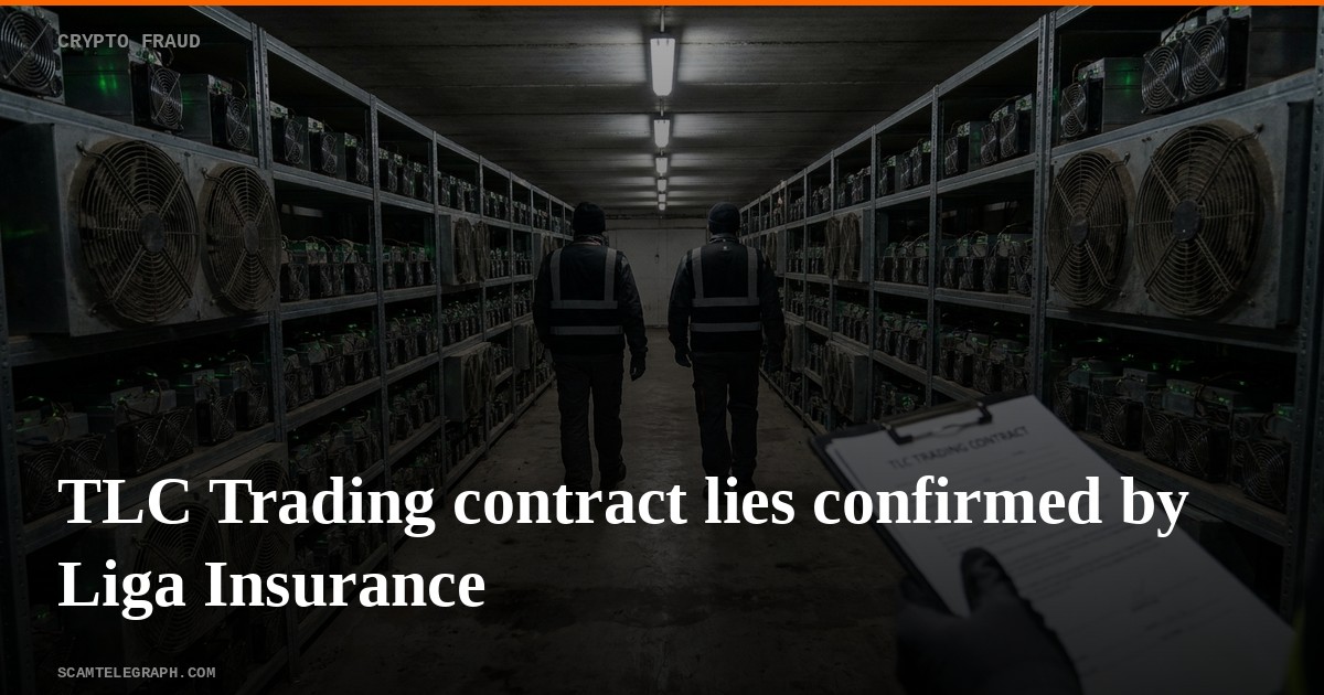 TLC Trading contract lies confirmed by Liga Insurance