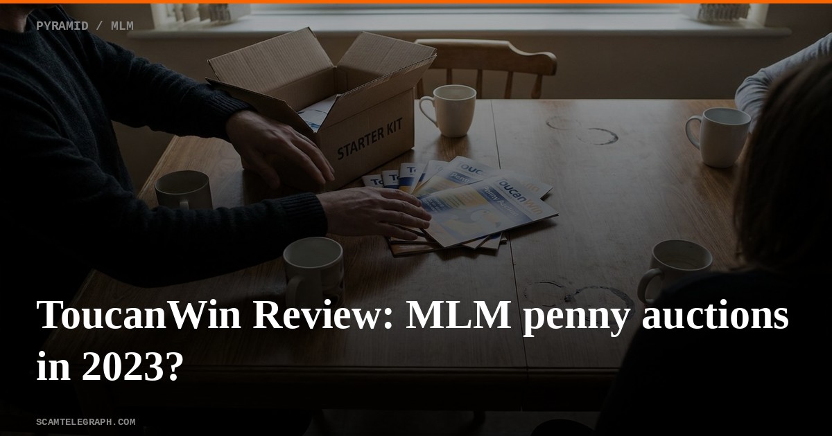 ToucanWin Review: MLM penny auctions in 2023?