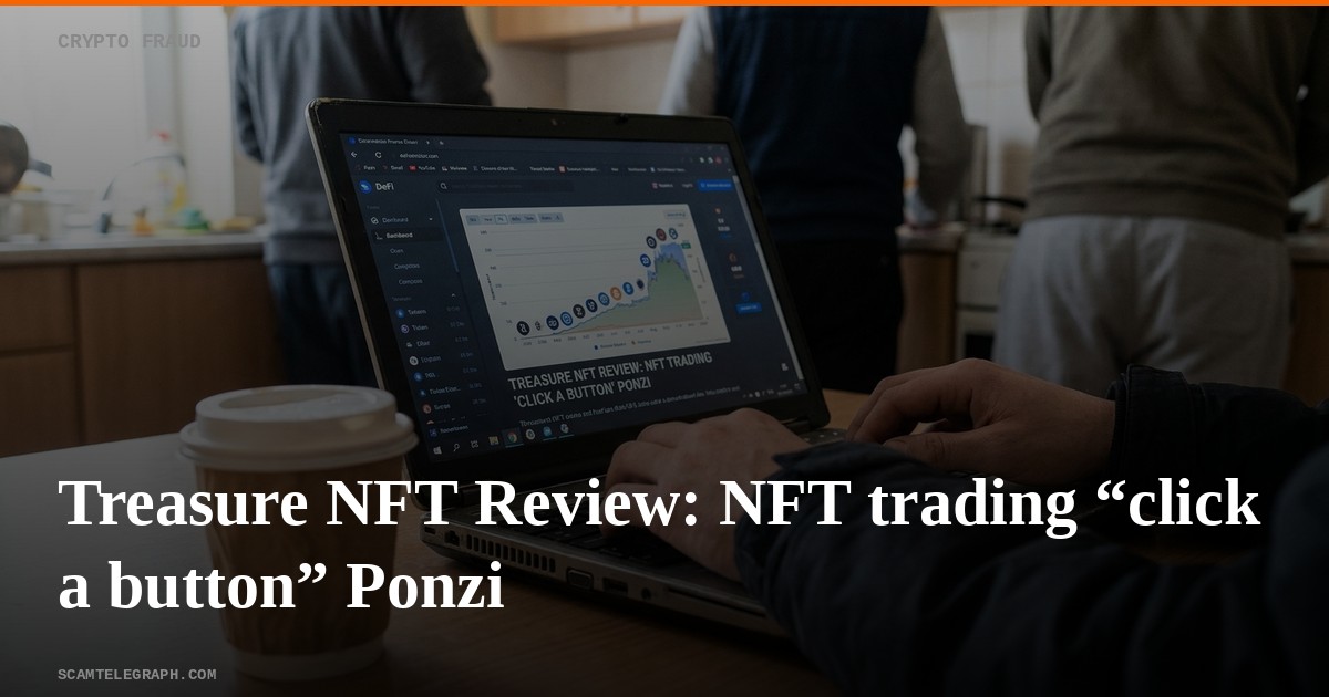 Treasure NFT Review: NFT trading “click a button” Ponzi