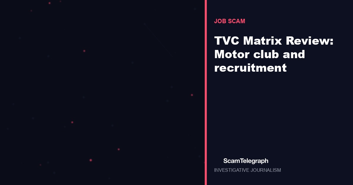 TVC Matrix Review: Motor club and recruitment