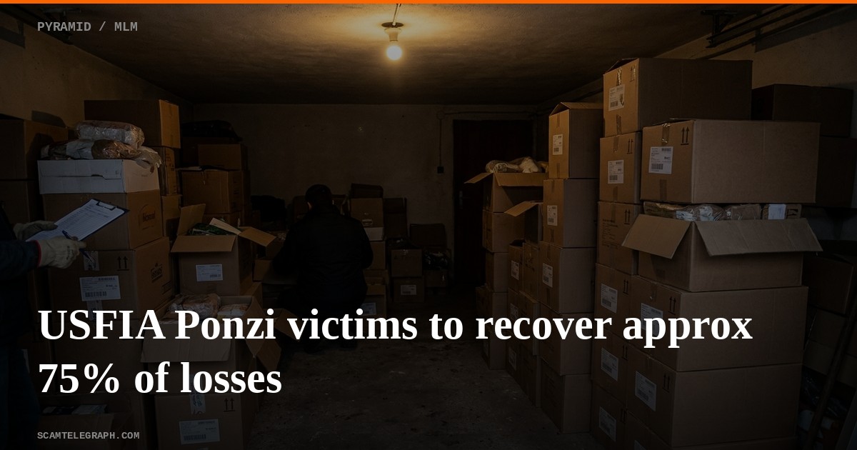 USFIA Ponzi victims to recover approx 75% of losses