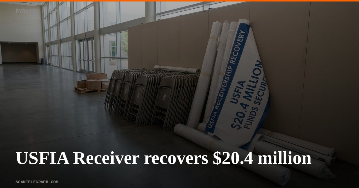 USFIA Receiver recovers $20.4 million