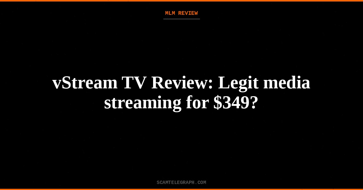vStream TV Review: Legit media streaming for $349?