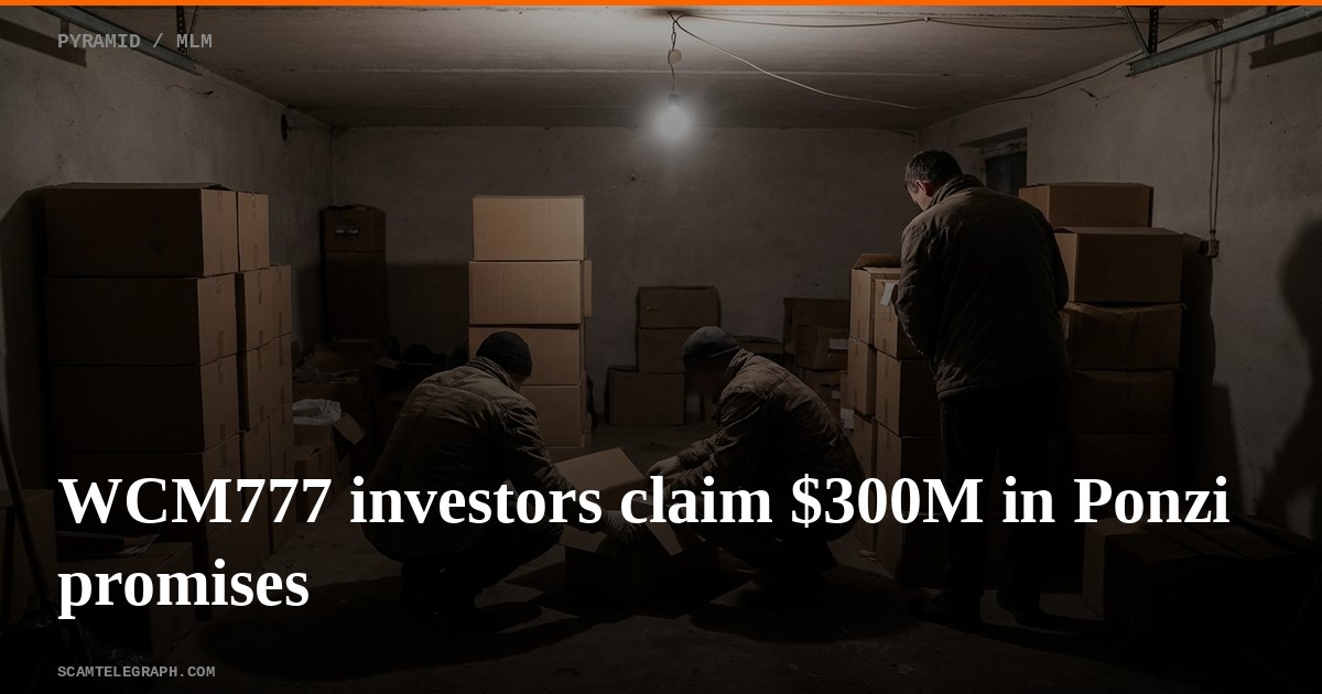 WCM777 investors claim $300M in Ponzi promises