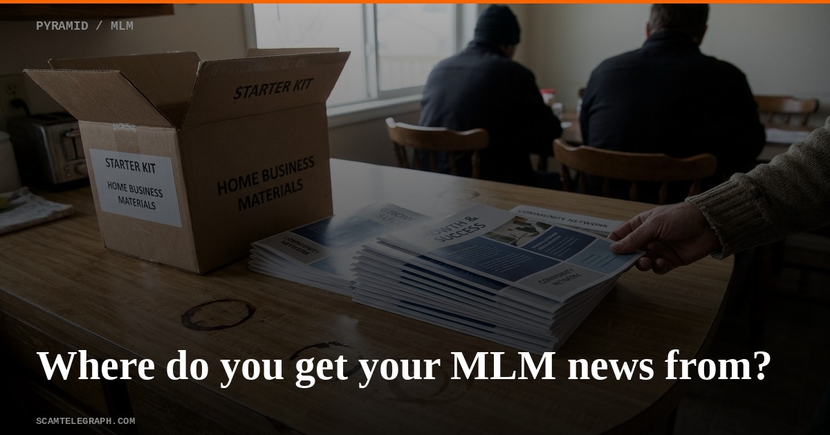 Where do you get your MLM news from?