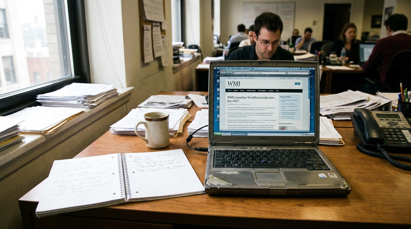WMI launches WealthJournals.com… but why?