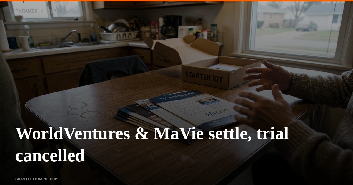 WorldVentures & MaVie settle, trial cancelled